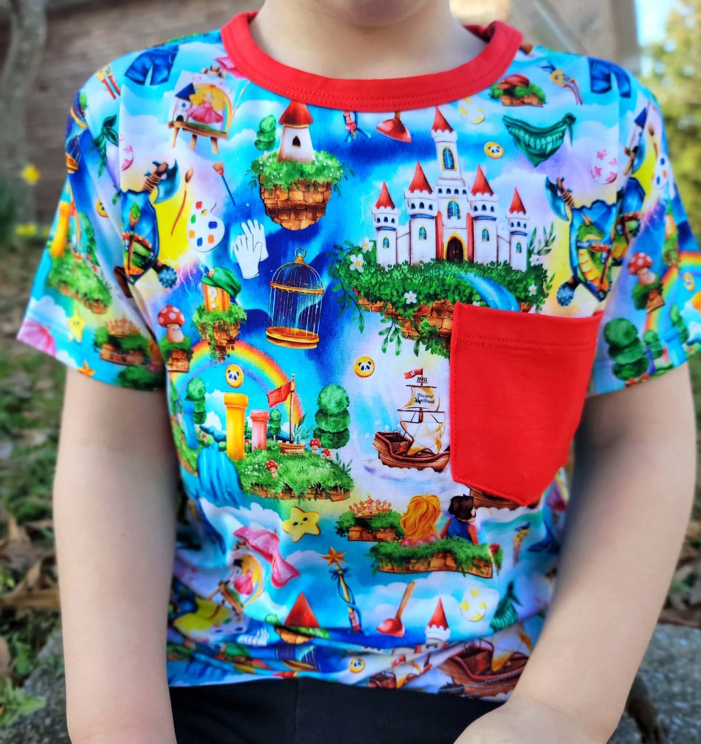 “Galaxy Land” Pocket T-Shirt