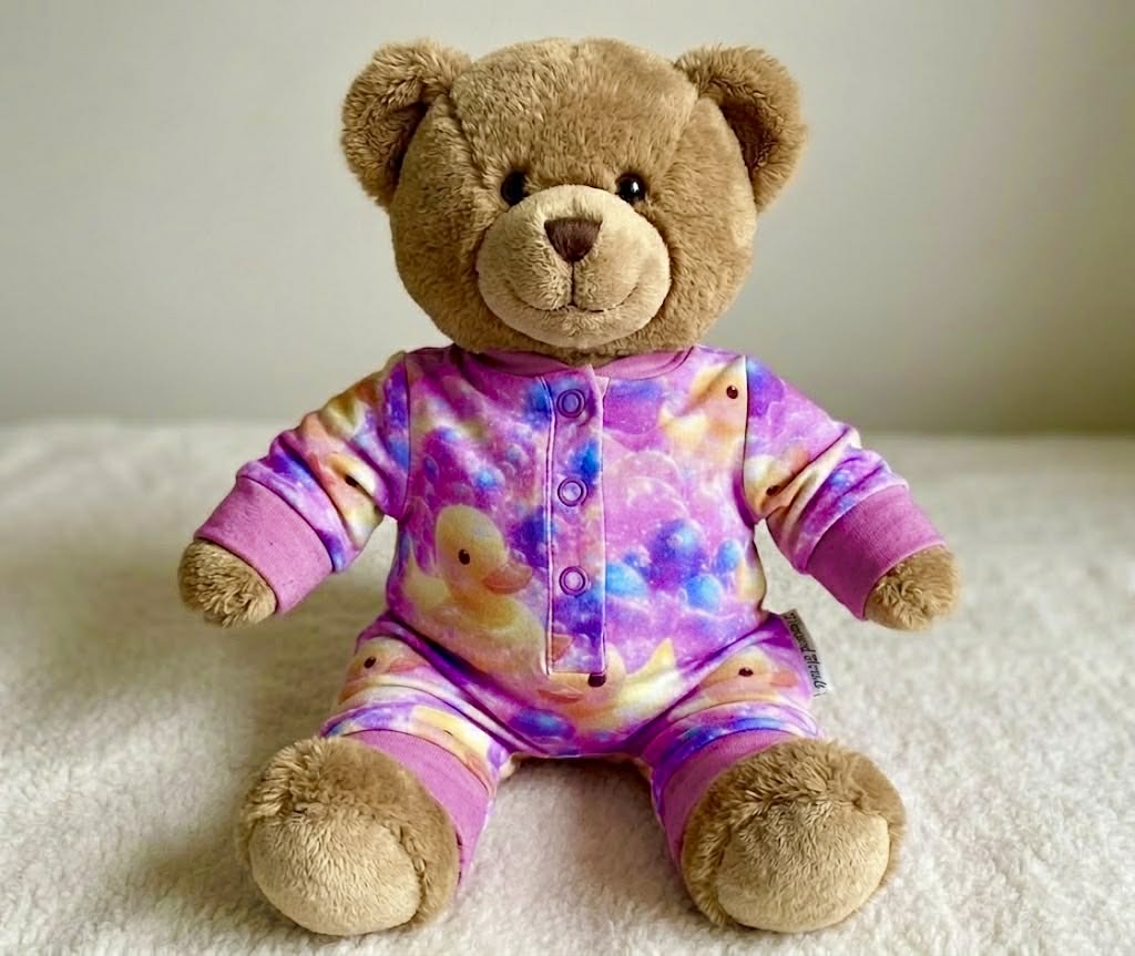 “Bubble Duckies” Doll Romper