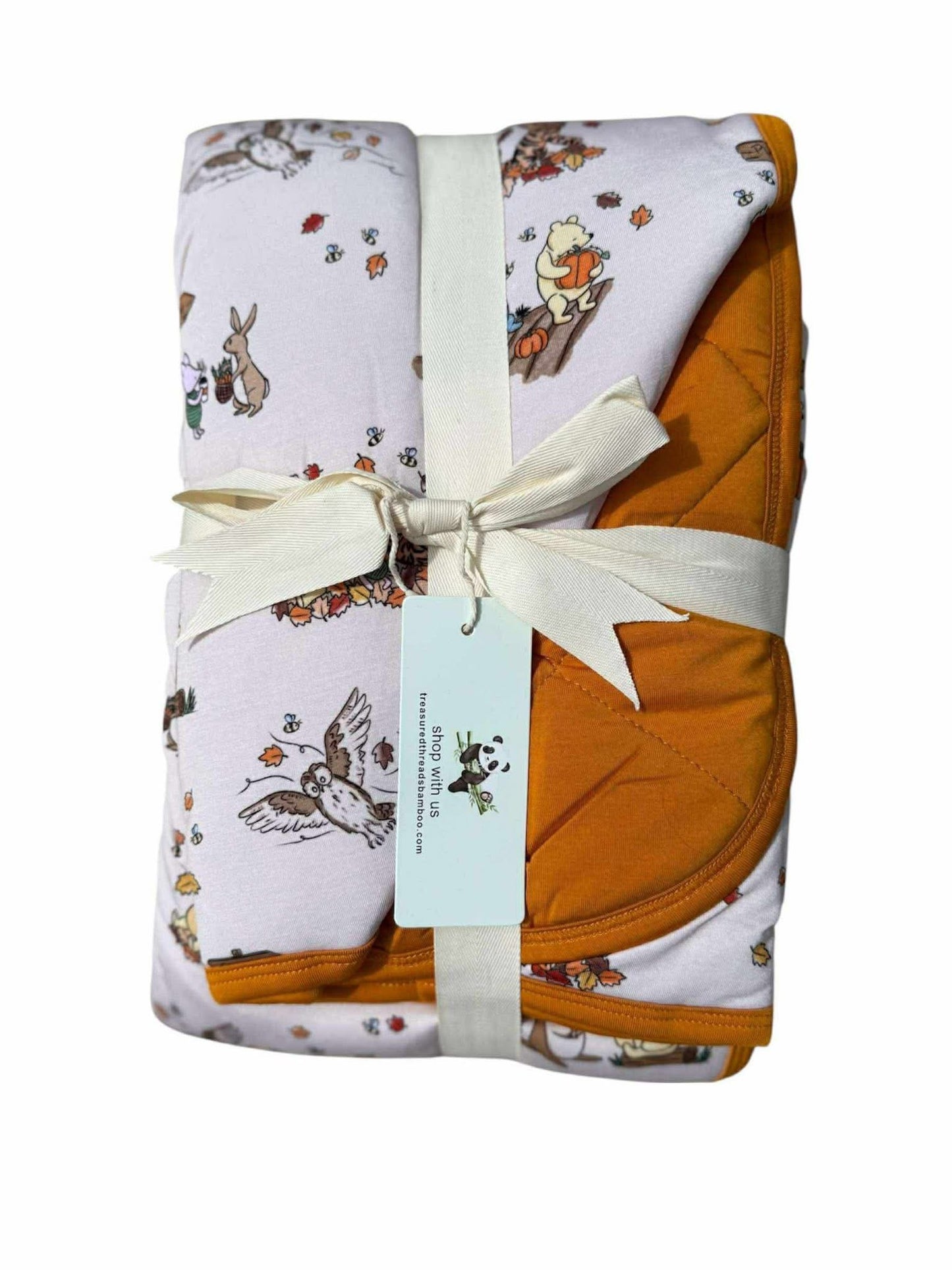 “Fallin’ for Pooh” Quilted Blanket