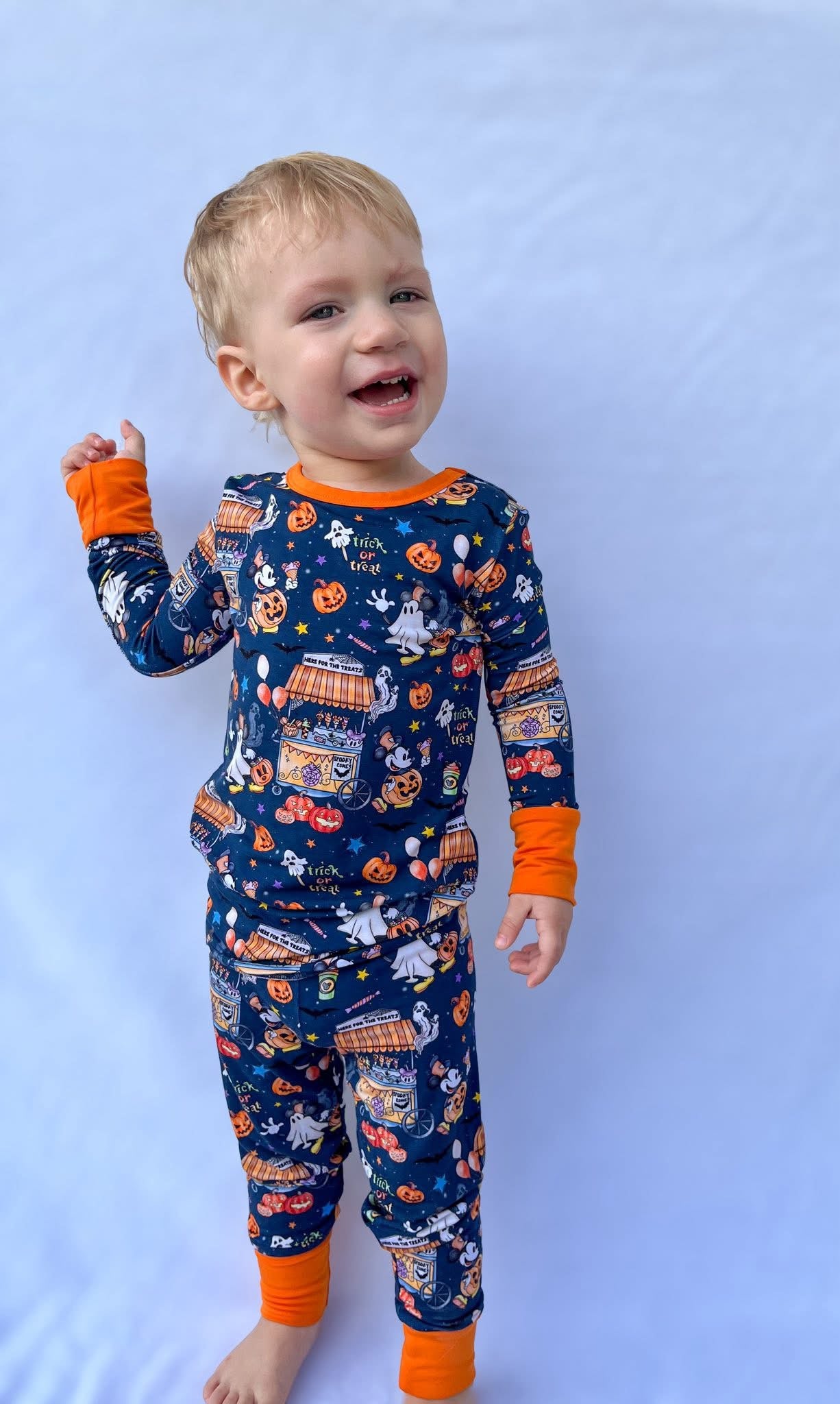 Steamboat Willie’s Not So Scary Halloween Two-Piece Pajamas