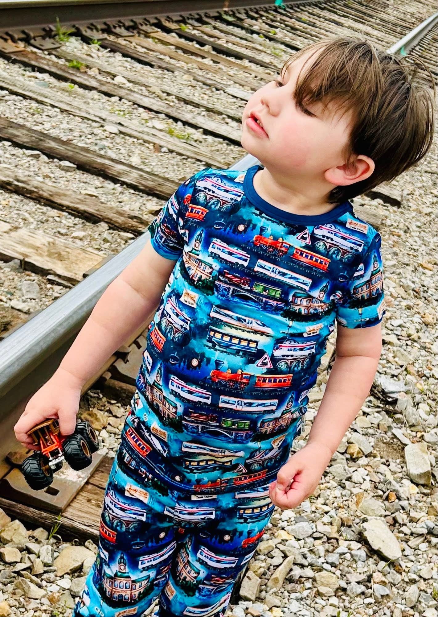“Traveling Treasures” Two-Piece Pajamas