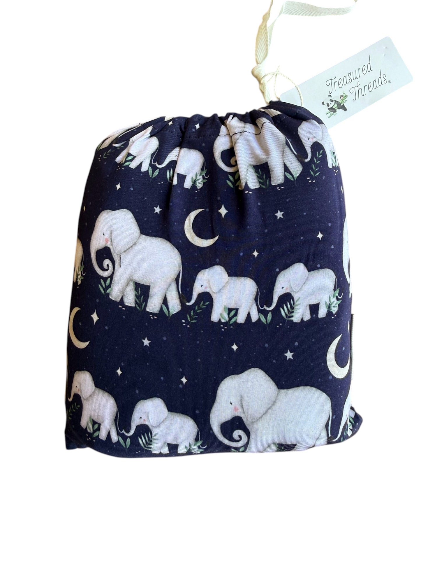 "Elephants" Crib Sheets