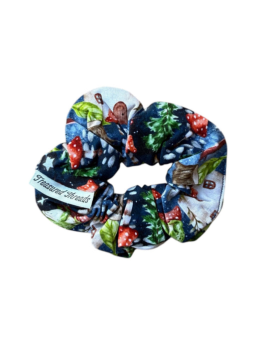 “Enchanted Mushroom Forest” Scrunchie