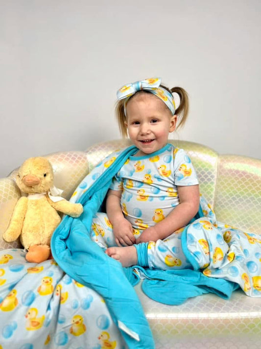 Rubber Ducky Two-Piece Pajamas
