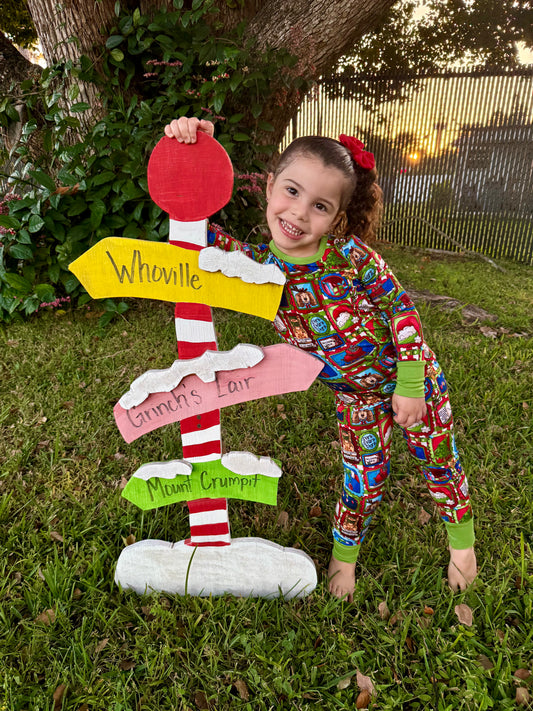 “Mean One” Two-Piece Pajamas