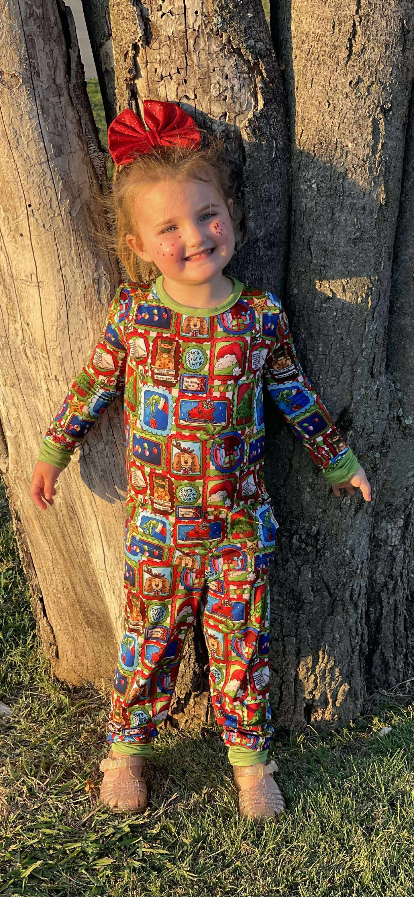 “Mean One” Two-Piece Pajamas