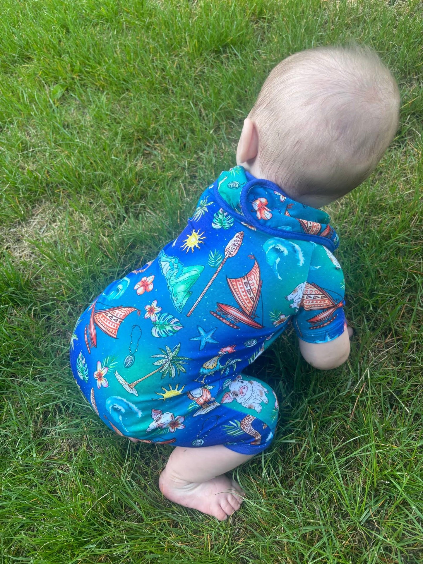 “Oceans Calling” Drool Bib