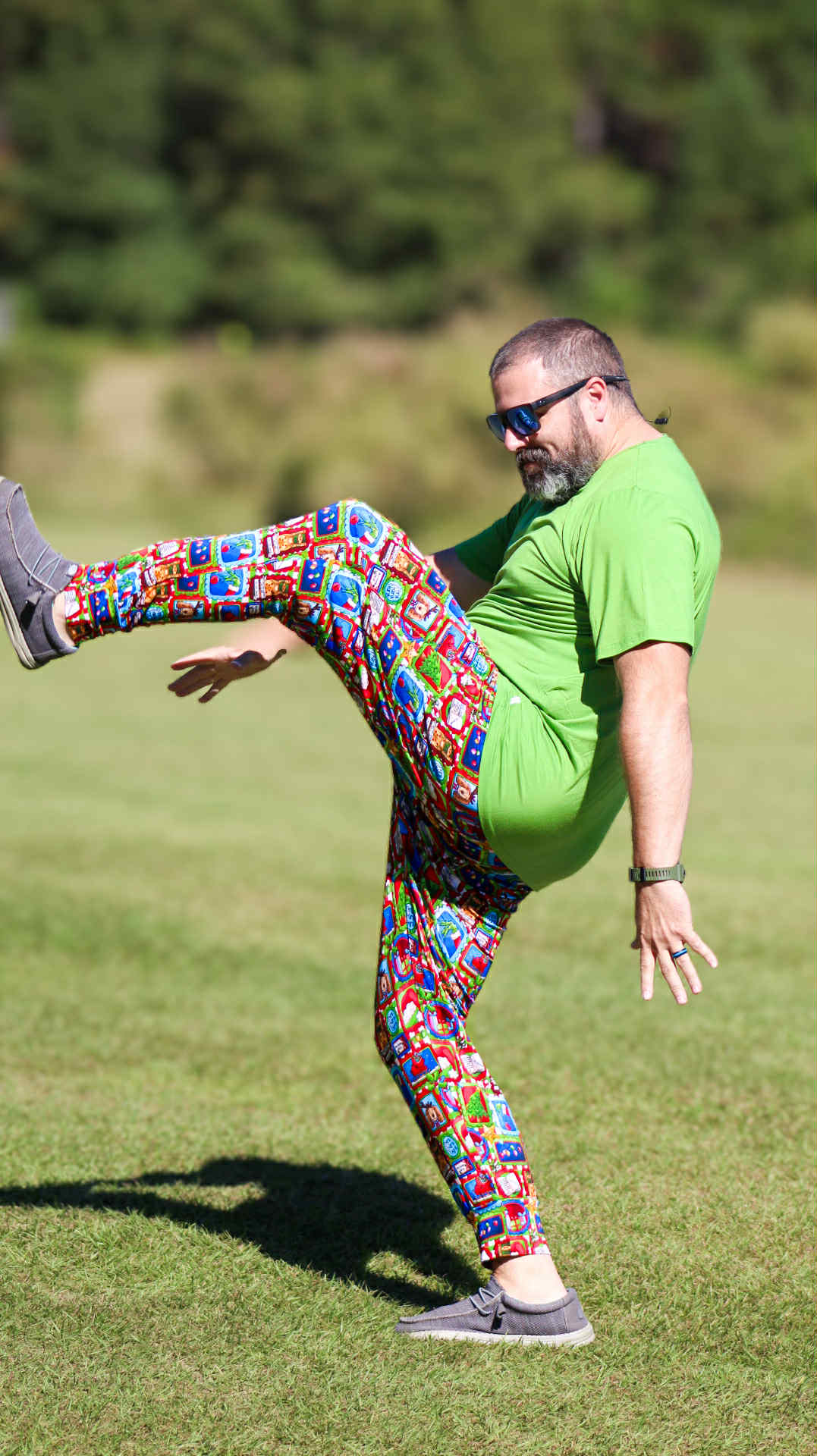 “Mean One” Mens Green Shirt