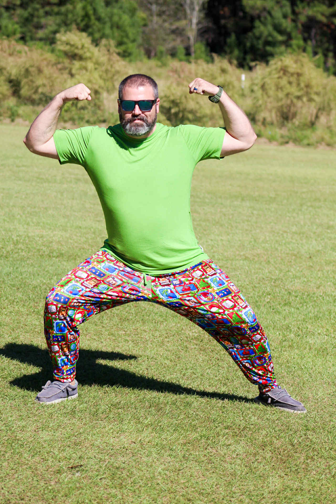 “Mean One” Mens Green Shirt