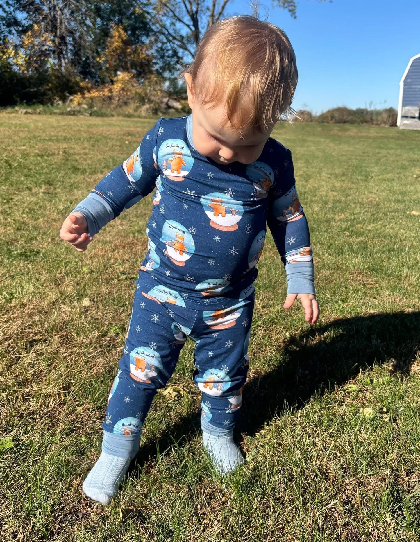 “Flurry Friends” Two-Piece Pajamas