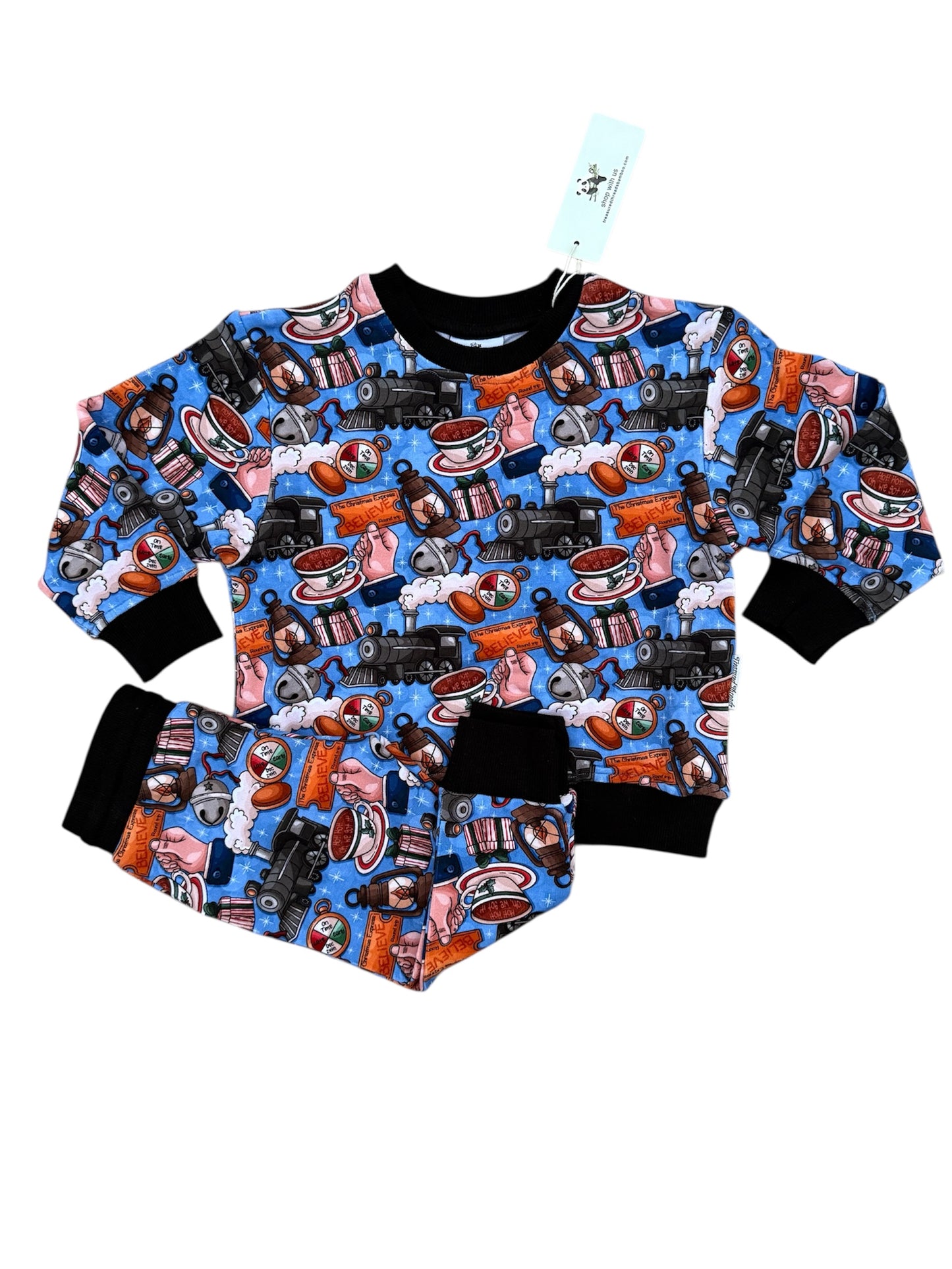 “Christmas Express” Jogger Set