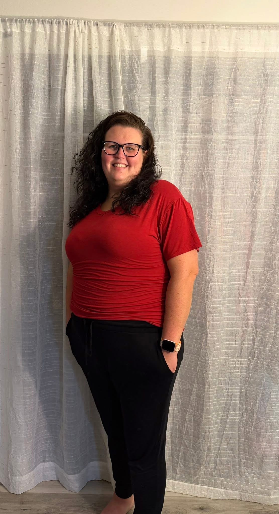 Solid Black Woman’s Joggers