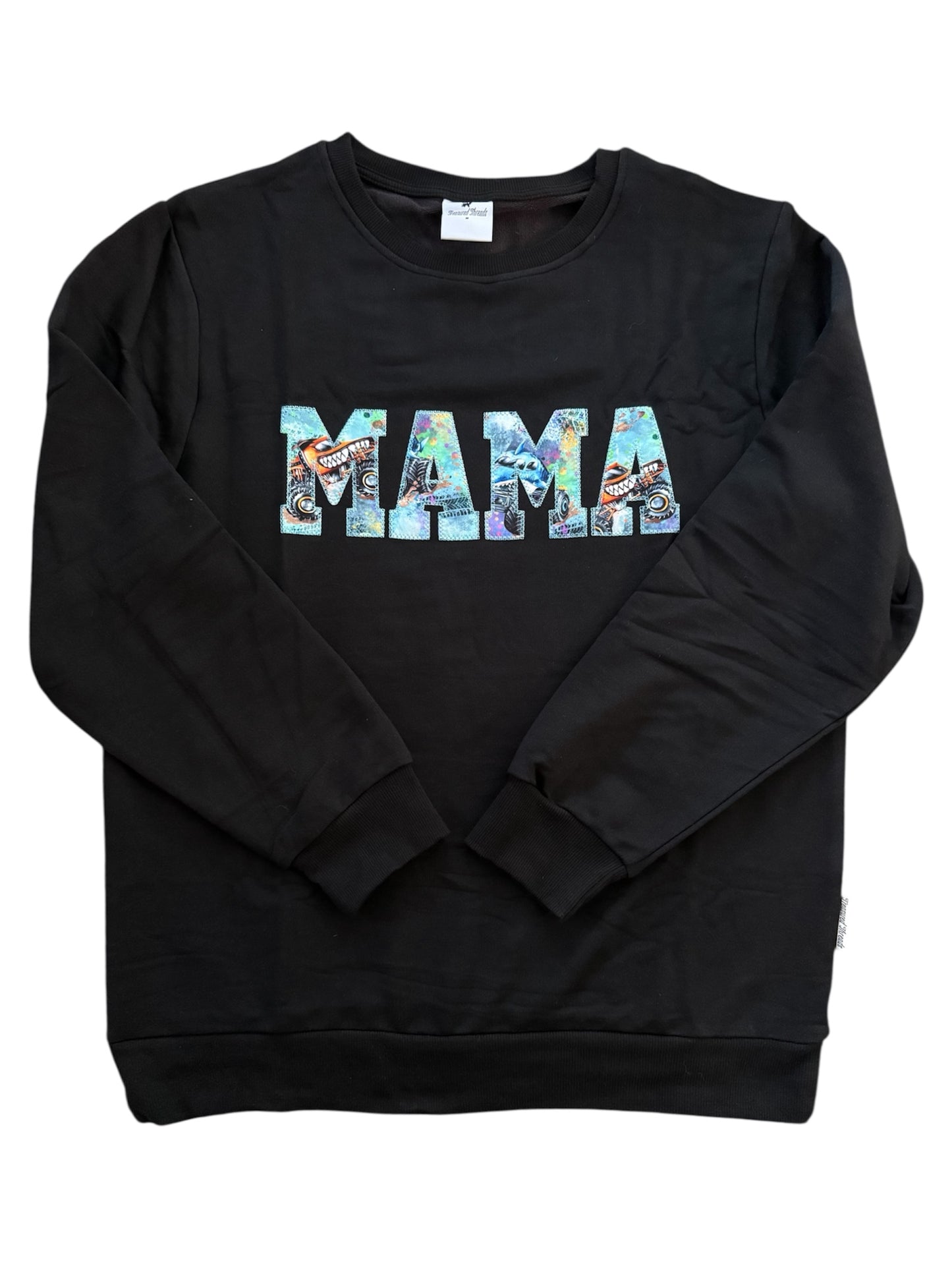 “Monster Truck Mayhem” Mama Sweater