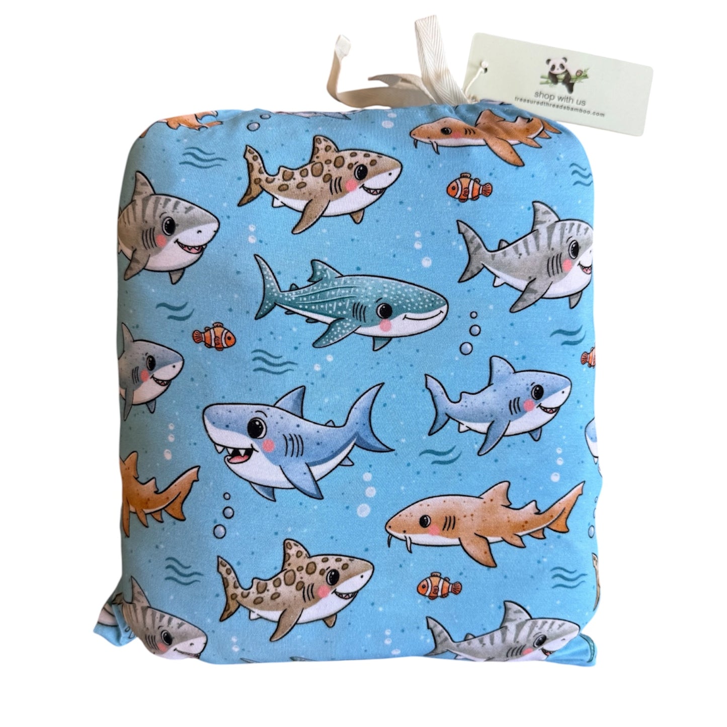 Chomp Crew Twin Sheets with Pillowcase