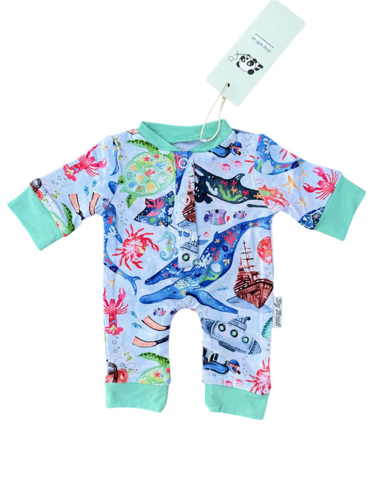 Tiny Sea Treasures Doll Romper